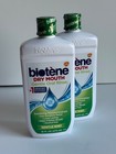  2  Biotene Gentle Mint Dry Mouth Gentle Oral Rinse Alcohol Free Exp 09 2026