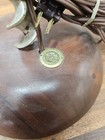 H8- Awesome Table Lamp Made From Antique Wood Brace - 29  Tall - Tool As Art