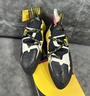 La Sportiva Solution Climbing Shoes     White yellow     Multiple Sizes Available