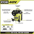 Pacroban 40v 10 Gal  Cordless Wet dry Vacuum  tool Only 