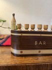Art Deco Bar Pick Set Vintage Wood Cocktail Mcm Mini Novelty