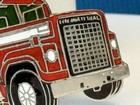 Semi Truck Cloisonn   Enamel 1 75  Lapel Hat Pin Lt 34