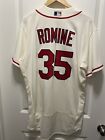 2022 Nike Mlb St Louis Cardinals Game Worn Used Team Issued Austin Romine Jersey