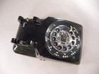 Rotary Desk Phone - Black - Circa 1960 s - A t t Reconditioned New    Telephone
