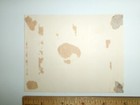 Vtg Christmas Greeting Card Simple Sweet Art Deco Era Candle