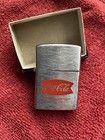 1950   s Coca-cola Lighter W  Fishtail Logo Mint In Box