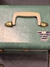 Vintage Samsonite Shwayder Bros   5112 Marbled Jade Green Train Case 13    W key