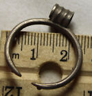 Rare Genuine Ancient Roman Silver Lunar Moon Crescent Zodiac Pendant Artifacts