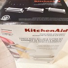 Kitchenaid Ksmpra 3-piece Pasta Roller   Cutter Set New
