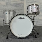 Ludwig Classic Maple Super 70s 3pc Drum Set  silver Ghost 