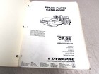 Dynapac Ca25 Series 2 Vibratory Roller Spare Parts Catalogue Catalog Manual