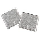 Compatible With Ge Wb02x11534 Microwave Oven Aluminum Grease Mesh Filters 2 Pack