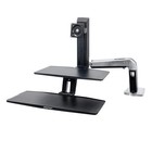 Ergotron Workfit-a With Suspended Keyboard  Single Ld W  24  Screen Support