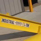 Industrial Equipment 1 2 Ton Free Standing Jib Crane 103  Swing 99  Travel