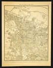 1930s Vintage Portland City Map Antique Map Of Portland Oregon Wall Art Decor