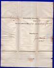 Usa  1835  Prephilatelic Cover Boston To Augusta  Me