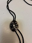 Vintage Silver Western Star Rodeo Cowboy Cowgirl Bolo Tie
