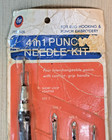 Vintage 1960s Boye Punch Needle Kit 71426 Rug Embroidery Set Nos On Card