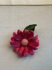 Handmade Natural Wool Material Brooch