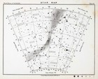 1892 Ball Astronomy Star Map Canis Major Vela Volans Antilia Constellations Sky