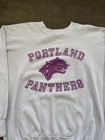 1980s Vintage Portland Panthers White Sweatshirt