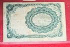 1874 10 Cents Fractional Currency Note  fifth Issue   circulated Condition 