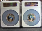2016 Niue  2 Discovery Africa 2 Coin Set  3 Oz  Proof Silver Ngc Pf70 Limited