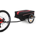 Bike Cargo Trailer Bicycle Wagon Trailer Storage Cart W  Removable Cover 180 Lbs