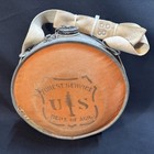 Vintage Us Forest Service 4 Qt Canteen W  Insulated Blaze Canvas Cover  Rare 