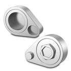 2x Handle Bar Risers For Honda Blackbird Cbr1100xx Vfr800 V-tec 2002  43mm Forks