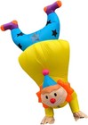 Funny Inflatable Halloween Costume Blow-up Cosplay Suit Outfit For Adults Clown