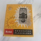 Vintage Eastman Kodak Generator Flasholder Type One 771 W  Original Box Usa Bxpp
