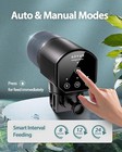 Automatic Fish Feeder Dispenser For Aquarium  200ml Large Capacity Auto Feeders