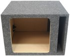Car Audio Single 12  Vented Square Sub Box Enclosure Fits Kicker L7 Subwoofer