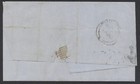 1853 Steamboat Letter Quebec Postmark Nice Strike On Sfl To Montreal