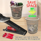 Metal Can Crusher - 12   16 Oz  Folding Flat Easy Storage  No Wall Mounting