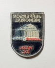 Vintage Embroidered Patch Jefferson Memorial Washington D c  Souvenir Travel