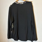 Silverts Adaptive 3x Nwt Snap Shoulder Top Plus Size Rhinestone Neck