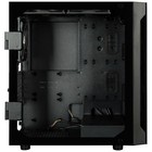 Clx Karnak Micro Tower Black  Tempered Glass  Includes 5 Rgb Fans  No Psu  Matx