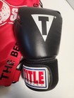 Title Classic Boxing Gloves  12oz  With Bag And Wrist Wraps