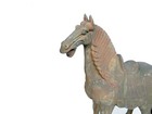 Lg Chinese Tang-style Terra-cotta Horse  37  H