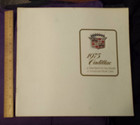 1975 Cadillac Sales Brochure Catalog Booklet Fleetwood Eldorado De Ville - Lot A