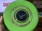 Wham-o Frisbee Rare Green Super Pro No Mold Slightly Used  Eagle Label 1976