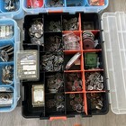 Star Wars X-wing Miniatures Game Huge Lot 4 Containers Discs Cards More 