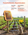 Vevor 0 3j Solar Fence Charger 1 86 Miles Range Electric Fence Energizer