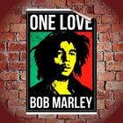 Bob Marley One Love Poster 16x24 Reggae Roots Rasta Music Pop Wall Art