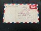 Wwii     returned To Writer     Apo 249  Saipan  So  Pacific  Soldiers Mail  1947