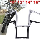10  12  14  16  18  Rise Ape Hanger Handlebars For Harley Softail Dyna Sportster