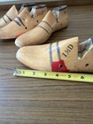 Vintage Lot 4 Wooden 1 1 2 D Shoe 5048 Forms Pair Cobbler Shoe Maker Tools