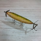Heddon Sos Wounded Minnow No170 Color L Glass Eye 2 Piece Rig Model Vintage Lure